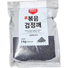 한 볶음 검정깨 흑임자 1kg 참깨가공품, 1개