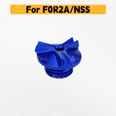 혼다 NSS FORZA 350/300/250/150/125 엔진 오일 필러 캡 탱크 엔드 커버 액세서리 부품, [05] BLUE