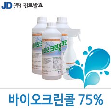 진로발효 바이오 크린콜 3L + 450ml 75%