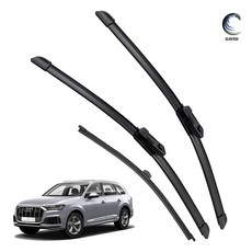 레이븐 아우디 Q7 4M 와이퍼 운전석+조수석 세트 차량별 상이 컨텐츠 참조 순정타입 35 45 50 55 TDI TFSI, 전면+후면 와이퍼 세트, 뉴Q7 45TFSI (4M:16년~현재)2621+15
