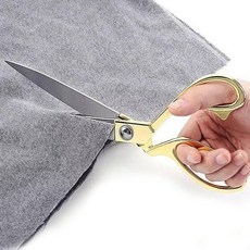 골드림 원단 재단가위(24cm) 재봉 금장가위 굿즈트리, (정품상품선택)
