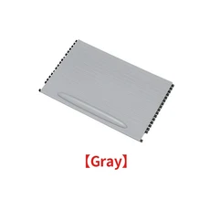 포르쉐 카이엔 2003-2010 자동차 센터 콘솔 슬라이딩 셔터 컵 홀더 롤러 블라인드 커버 교체 7L 5862531, 03 Gray, 01 빠른  Mainland