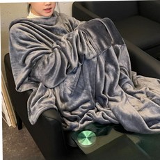 입는이불 이불 담요 중형 입는 그레이 집순이 ZF 79000EA 1EA