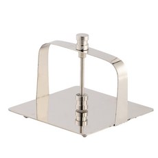 냅킨홀더 골드 S 스틸 냅킨꽂이 휴지꽂이 스텐 너도밤나무 직사각형 휴지걸이, 유럽식 소형 16.5x17