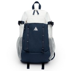 新款戶外登山包大容量男女徒步旅行運動野遊防潑水多功能揹包30L, 白色