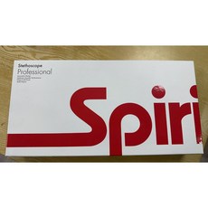 Spirit 專業級不鏽鋼雙面聽診器 CK-S601P, 朱甘-10, 1個
