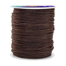 Mandala Crafts 1mm 블랙 블라인드 스트링 리프트 쉐이드 코드 - 109야드 브레이드 나일론 코드 로마 쉐이드 커튼 및 수리 또는 교체용_164766