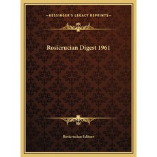 (英文圖書)Rosicrucian Digest 1961 精裝版, Kessinger Publishing, 英文