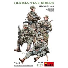 MINI35411 1/35 German Tank Riders (Ardennes 1944), 1개