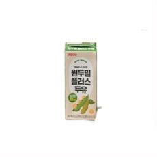 서울우유 원두밀 플러스 두유, 190ml, 120개