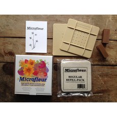 Microfleur 微波押花器 美國進口 9吋 快速押花板 副廠羊毛墊 白色內襯, 1個, 9吋,副廠羊毛墊