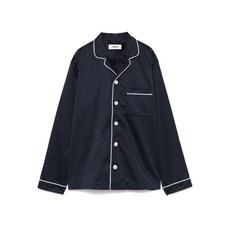 테클라 새틴 파자마 탑