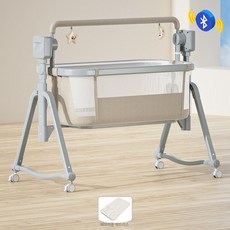 흔들 침대 스윙침대 최신형 바운서 바운스 아기흔들의자 흔들요람 신생아흔들 신생아흔들침대 아기바운서, 카키