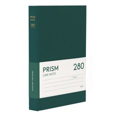 인디고 프리즘 280 라인 양장 노트 (B6 32절), 포레스트