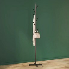 심플 스탠드 행거 긴옷 코트랙 옷가게 사무실, Q. 경제적 인 크로스베이스 블랙 브랜치, 경제적 인 크로스베이스 블랙 브랜치