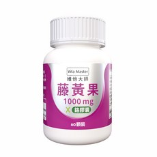 Vita Master 維他大師藤黃果1000mg X 鉻膠囊 60顆裝，促進新陳代謝，維持血糖穩定，健康管理好幫手, 2個, 60顆