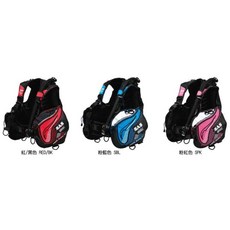 游龍潛水 SAS LAND MARK UT BCD 旅行浮力調整背心，加送防水袋, 紅/黑色,M