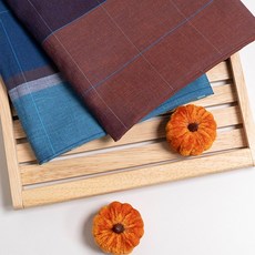 대폭 면 레이온 폴리 혼방 선염 빅 스퀘어 2색 [ 3021 ]