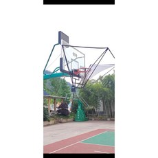 농구 슛 연습 자유투 야외 연습기 기계 슈팅 그물 장비, 걸이형, 1개