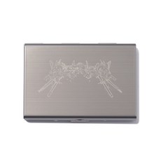 노메뉴얼 NOMANUAL A.W METAL WALLET - METALNMSS52AC04SLV