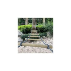 숲놀이터 출렁다리 스윙브릿지 흔들다리, 클라우드 사다리 나일론 로프