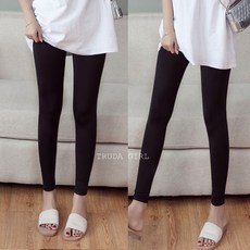 《杜達女孩》零束縛高腰彈力內搭褲 女運動長褲 鯊魚皮褲 高腰緊身褲 瑜伽長褲 彈性 外穿 緊身褲 打底褲 女