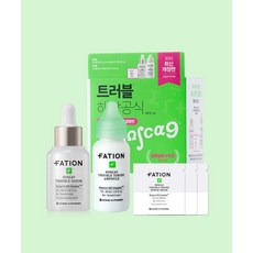 FATION 노스카나인 트러블 세럼 30ml+흔적 앰플 30ml 기획세트+흔적 크림 1ml 3매, NONE