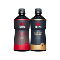 [할리스] 블랙아리아 아메리카노 550ml 6개 + 시그니처 아메리카노 550ml 6개, 2개, 6개입