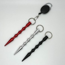 호신용품 쿠보탄 호신용 고리 릴 세트, 고리세트레드01548-01550GA, 1개