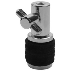 하이햇 심벌 스탠드 재즈 드럼 타악기 부품 및 액세서리용 알로이 하이햇 클러치, 블랙 & 실버, 1개