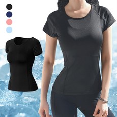 트레이닝복 반팔티 쿨티셔츠 기능성 여자 러닝 81481ea 1(EA)