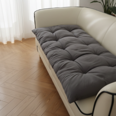 슬립클라우드 안밀리는 푹신한 소파 토퍼 패드 두툼한 호텔식 쿠션 거실 쇼파커버 2 3 4인용