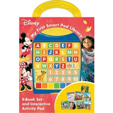 Disney: My First SMART 스마트 Pad LiBRA 브라ry 8-Book SET 세트 AND & InterACTIVE 액티브 Activity Sound Book