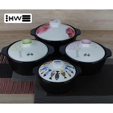 예쁜뚝배기모음 내열냄비 된장뚝배기 계란찜기 직화냄비, 소담, 뚝배기(미니), 1개