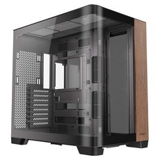 Antec 安鈦克 Curve Wood電腦機殼 黑色, 1個, C8