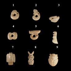 博古珍藏 天然雞骨白玉把玩 紅山文化文物 工中工痕 皮殼厚實 早期收藏 感恩特賣, 9