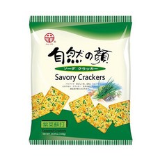 (中祥) 自然之顏 香蔥蘇打餅乾, 1個, 紫菜蘇打餅 280g