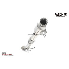 迪歐星車業 MACH5 高流量200鉬直通當派 Ford Focus ST MK3專用，提升引擎效能，享受極致駕馭樂趣, 1個