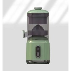 전기 오렌지 착즙기 휴대용 감귤류 주스 추출기 펄프 분리 스퀴저 기계 USB 충전 600ml 스무디 블렌더, 녹색