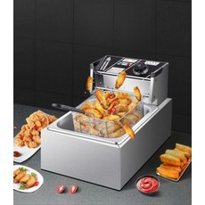 탁상형 전기 핫도그 오뎅통 업소용 탁상용 이중통 돈까스, 11L 이중, 기본 색상