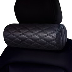 볼체 메모리폼 차량용목쿠션 자동차 목받침 목베개, 2개, 01.클래식블랙