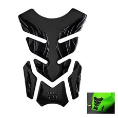 섬유 Fishbone 스티커 자동차 오토바이 탱크 패드 Tankpad 보호자 오토바이 범용 Fishbone 보호자 커버 액세서리, 1개, 블랙