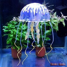 수족관용품 인공 해파리 등 색상무작위발송 대 바닥재 부화산란통 여과부품 히터 수초 냉각기 장식품 수조 dew+42481kZ