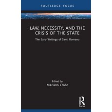 (英文圖書)Law Necessity and the Crisis of the State: The Early Writings of Santi Romano 精裝版, Routledge, 英文