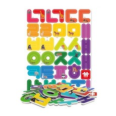 마그피아 한글 자석퍼즐 자석글자 자석교구, 1개, 35피스
