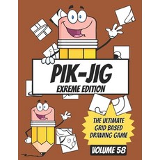 (영문도서) Grid-Based Drawing Adventure: Unleash Your Creativity with PIK-JIG!: Say Goodbye to Boredom w... Paperback, Independently Published, English, 9798884382480