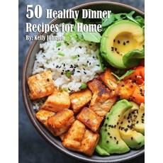 (영문도서) 50 Healthy Dinner Recipes for Home Paperback, Marick Booster, English, 9798330389377