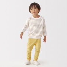 [무인양품] 베이비 크루넥 긴소매 긴팔 티셔츠 CC260A5S CC25ZA5S 477208