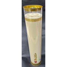 15일초/12개 대광양초팜통초 (중국현지제조수입팜초) 보름초팜양초, 1개