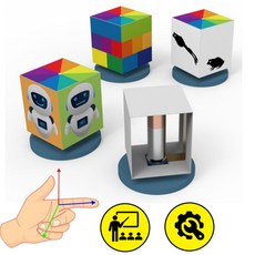 5인세트 호모폴라 전동기만들기 전기실험키트 어린이 과학 실습 수업, 단품
